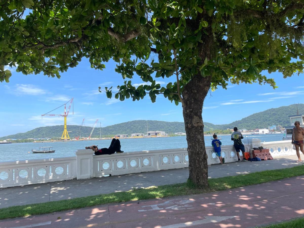 Praia Gonzaga, Santos Exteriör bild