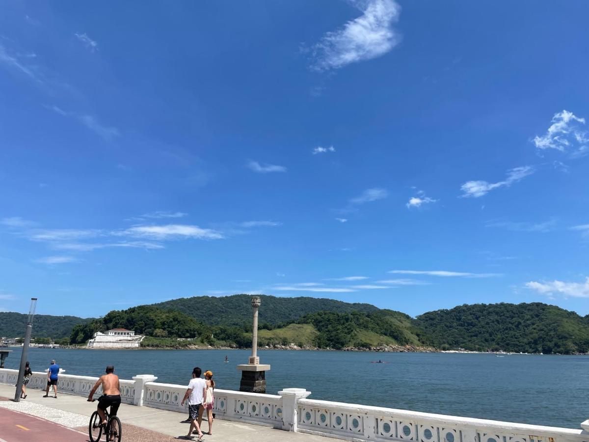Praia Gonzaga, Santos Exteriör bild