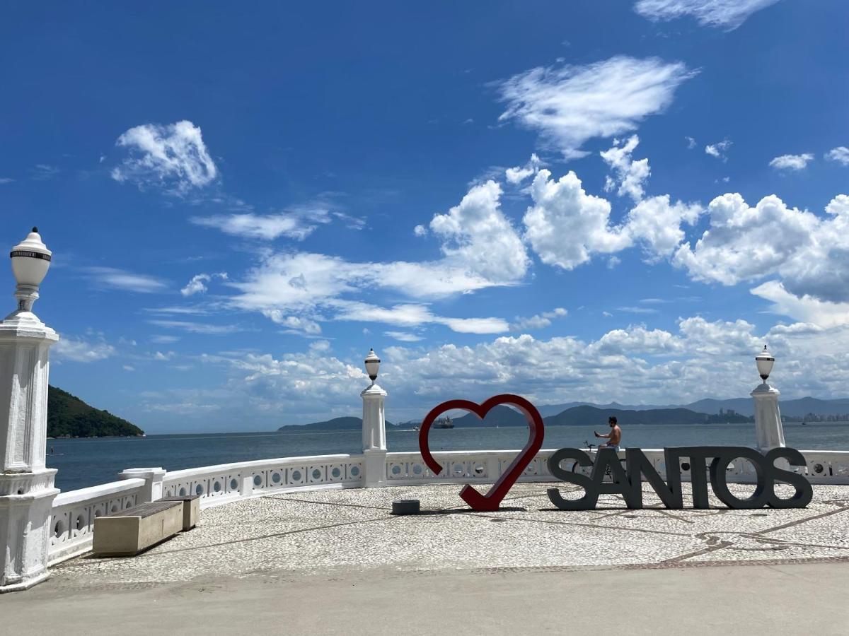 Praia Gonzaga, Santos Exteriör bild